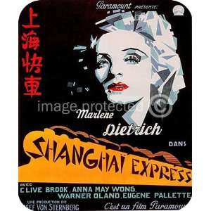  Shanghai Express Vintage Marlene Dietrich Movie MOUSE PAD 