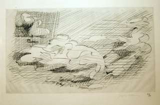 Villon etching CLOUDS FANTASY Signed/ Num FREE FRAMING  