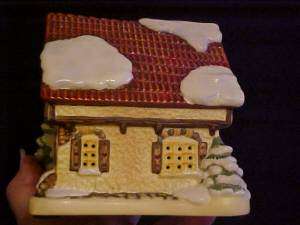 Hawthorne Hummel Bavarian Holiday Village Bakery Lighted House  