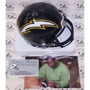 Antonio Gates Autographed San Diego Chargers Riddell Mini Helmet