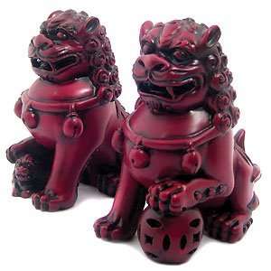Large Fu Dogs   4.5  Feng Shui Figurines for Home an Office Protection