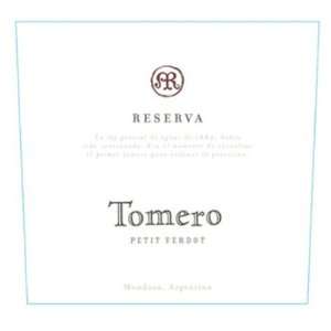   Tomero Reserva Mendoza Petite Verdot 750ml Grocery & Gourmet Food