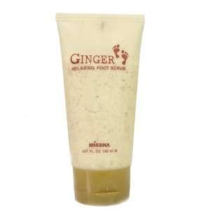  Missha Ginger Relaxing Foot Scrub 5.07fl.oz./150ml Beauty