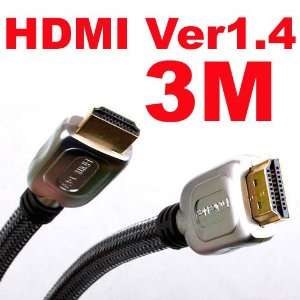   Oxygen free Copper HDMI Ver1.4 Cable (3 meter) (00899 3) Electronics