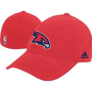  Atlanta Hawks 2010 2011 Red Basic Logo Slouch Flex Fit Hat 
