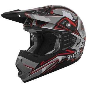  SparX D 07 Camo Helmet   Large/Camo Black Automotive