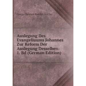   German Edition) George Christian Rudolph Matthai  Books