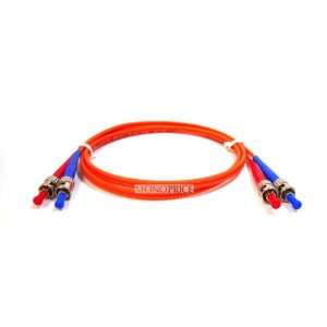 Fiber Optic Cable, ST/ST, Multi Mode, Duplex   10 meter (62.5/125 Type 