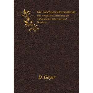   einheimischen Schnecken und Muscheln (9785876033864) D. Geyer Books