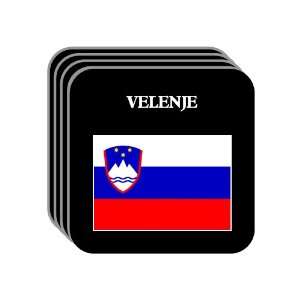  Slovenia   VELENJE Set of 4 Mini Mousepad Coasters 