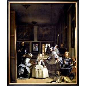  Las Meninas Framed Giclee Poster Print by Diego Velázquez 