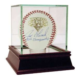 Joe Girardi Baseball   with 27th Championship Inscription  