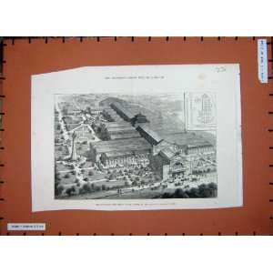  1886 Liverpool Exhibition Building Plan Architecture