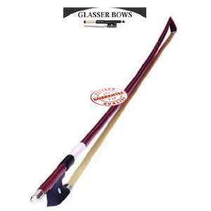  GLASSER CHERRY WOOD VIOLIN BOW 1/4 Musical Instruments