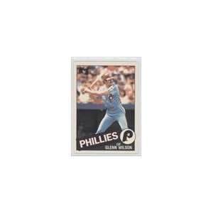  1985 Topps Tiffany #454   Glenn Wilson/5000 Sports Collectibles