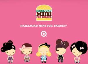 Harajuku Mini for Target Girls Purse Kiss Lock Travel Coin Bag Gwen 