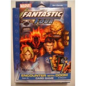  Fantastic Four Encounter with Doom Card Game Toys & Games