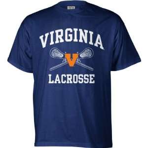  Virginia Cavaliers Perennial Lacrosse T Shirt Sports 