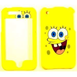  Spongebob Yellow Apple iPhone 3 3G Faceplate Case Cover 