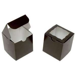  Goldas Kitchen Cake Box   4 × 4 × 4   Window   Black 