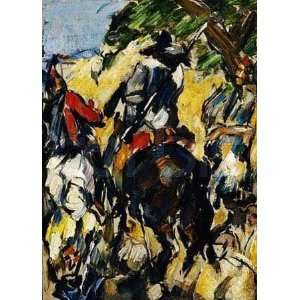  Cezanne   Don Quixote Back View   Hand Painted   Wall Art 