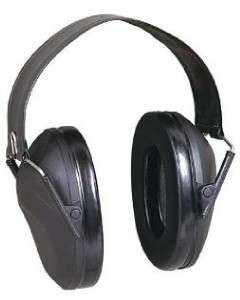 Allen Low Profile Hearing Protection Black Ear Muffs Shooting 26NRR 