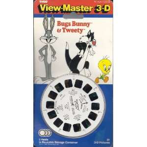  Bugs Bunny & Tweety 3D ViewMaster 3 Reel Set Toys & Games