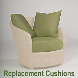  WhiteCraft Oasis Wicker Lounge Chair Replacement Cushions 