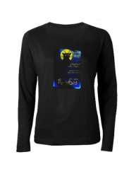 Cabaret du Chat Noir Womens Long Sleeve Dark T Sh Womens Long Sleeve 