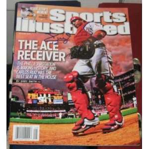   Signed Sports Illustrated Si Coa No Label   Autographed MLB Magazines