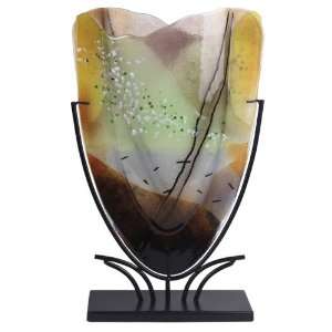  Contemporary Fused Glass Vase (60280)