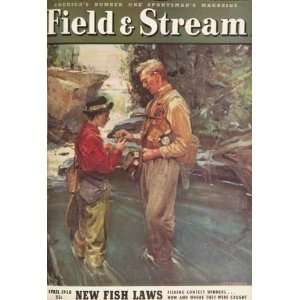  FIELD & STREAM April 1950 by Lealand R. Gustavson / FIELD 