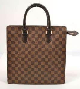 LOUIS VUITTON Damier Vernice Sac Plat Bag A great tote Very Excellent 