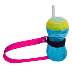  Water Bottle and Sippy Cup Strap (Fashion Fuchsia 