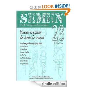 28  2009   Valeurs et enjeux des écrits de travail   Semen (French 