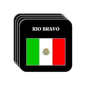  Mexico   RIO BRAVO Set of 4 Mini Mousepad Coasters 