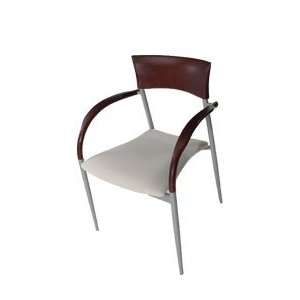  Valore Stephania ST060AC, Armed Metal Stack Guest Chair 
