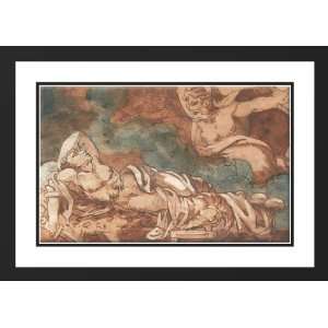 Gericault, Theodore 40x28 Framed and Double Matted Le Songe Denee 