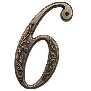  Baldwin Archetypes 010 Chateau House Number 6, Aged Bronze 