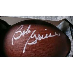 Bob Griese Autographed Football 