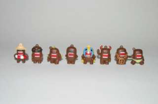 NEW Domo Figures Figurines Set of 8 Vending Machine Toy  