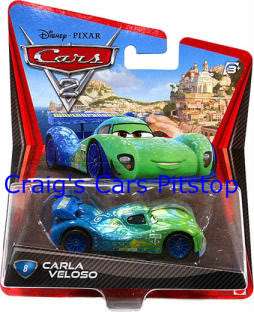 Single Disney Cars, Cars 2 items in Craigs Cars Pitstop  