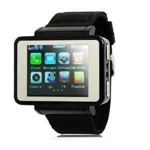  GSM Quadband Watch Mobile Phone,1.8touch Lcd,2.0mp Camera 