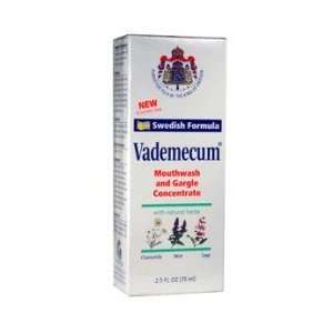  Vademecum Mouthwash And Concentrate   2.5 Oz Health 