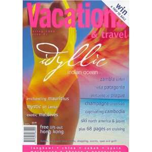 Vacations and Travel  Magazines