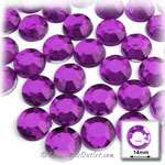 144pc Rhinestones Round 14mm Lavender Light Purple  