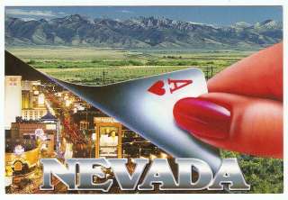 Vint 1990s MIRAGE HOTEL CASINO Las Vegas Reno Tahoe NV Postcard 