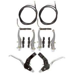  Brakeset Origin8 Sport Comp V FR w/ Levers Silver Sports 