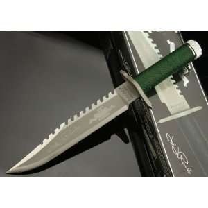  rambo i 25th anniversary fixed blade hunting tactical survival knife 