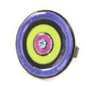  Ring french touch Arlequin multicoloured. Jewelry